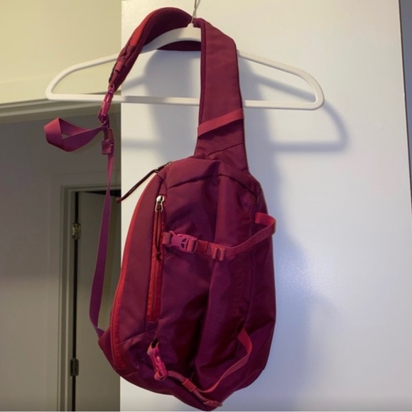Patagonia Bags Pink Patagonia Sling Bag Poshmark